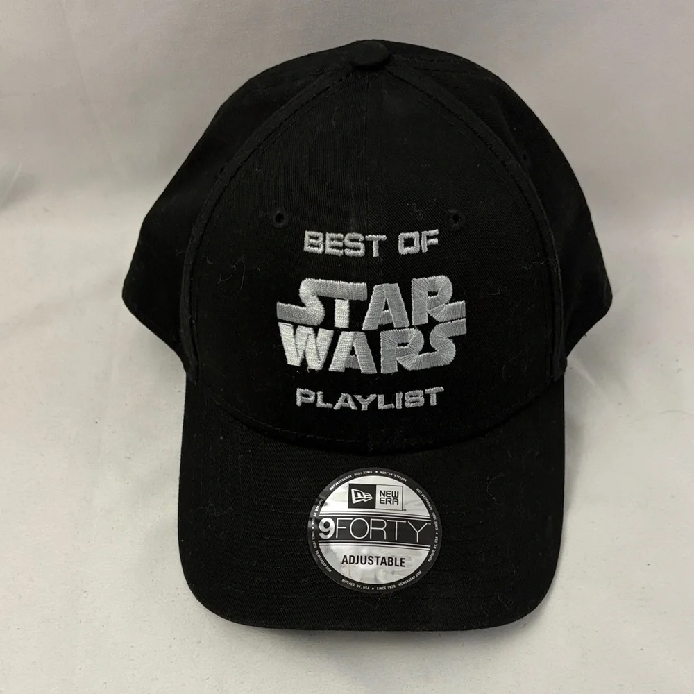 The Best Of Star Wars Playlist Lucas Film LTD Hat Cap Strapback Black Disney